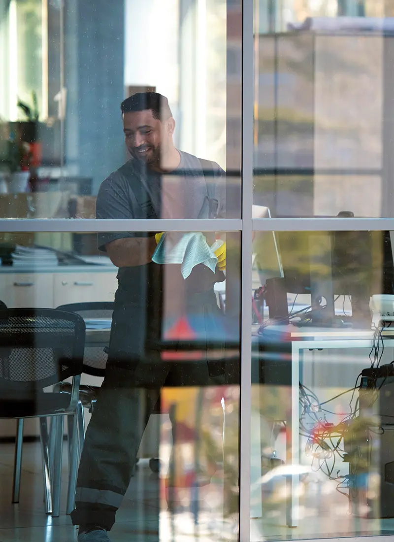 Nettoyage de bureaux d'entreprises