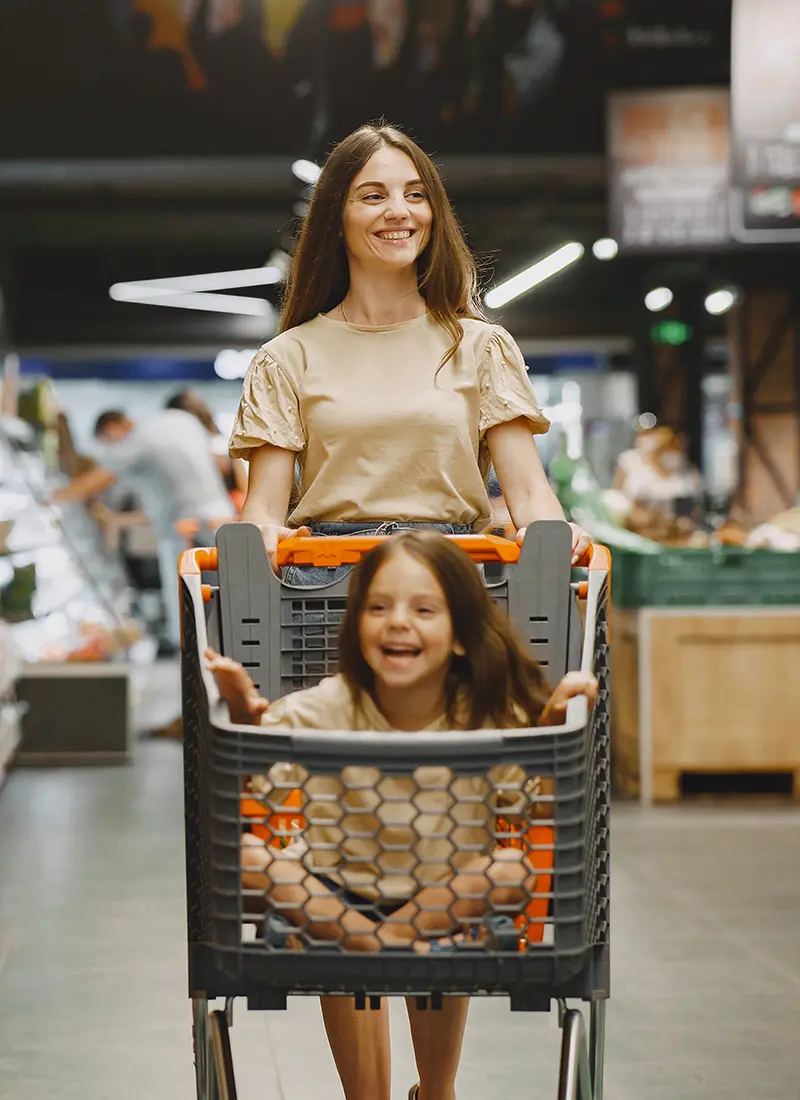 Supermarché entretenu